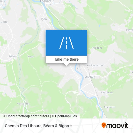 Chemin Des Lihours map