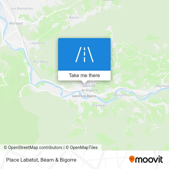 Place Labatut map