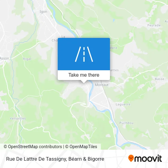 Rue De Lattre De Tassigny map