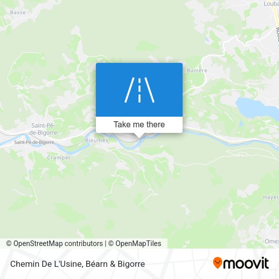 Chemin De L'Usine map