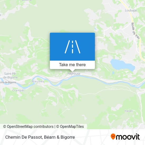 Chemin De Passot map