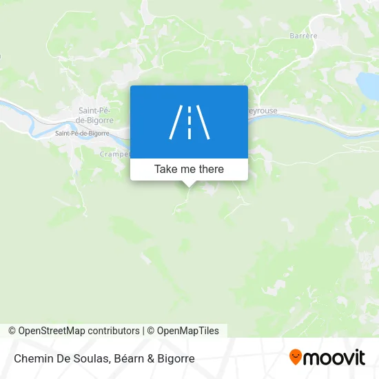 Chemin De Soulas map