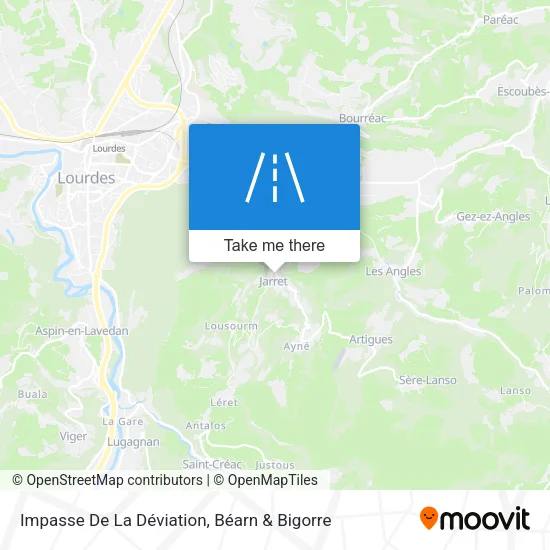 Impasse De La Déviation map