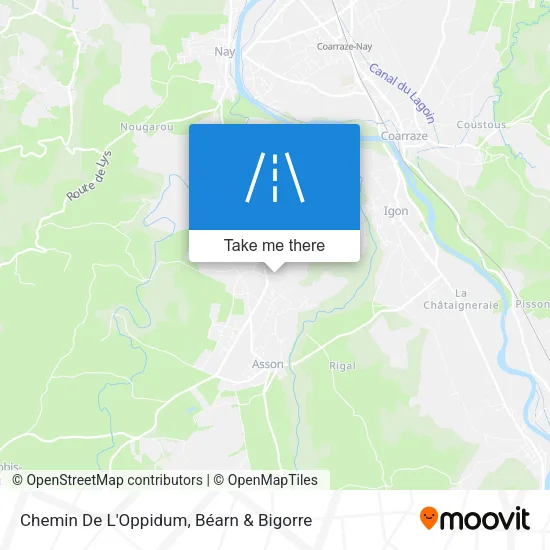 Chemin De L'Oppidum map