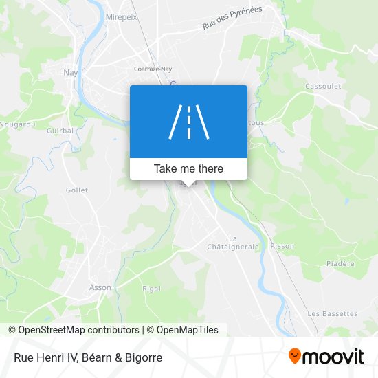 Rue Henri IV map