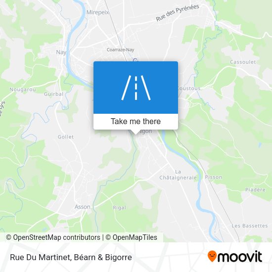 Rue Du Martinet map