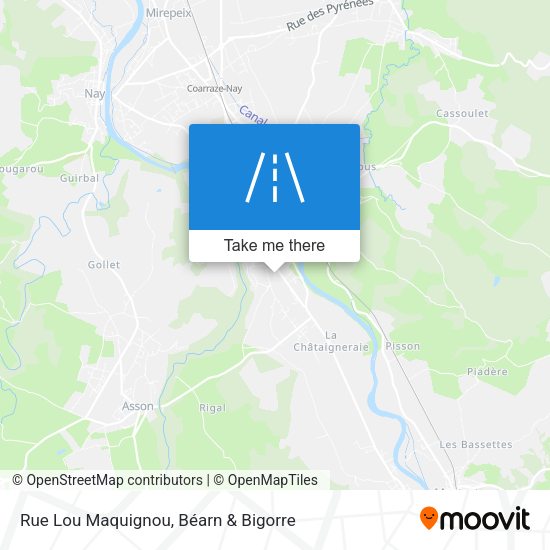 Rue Lou Maquignou map