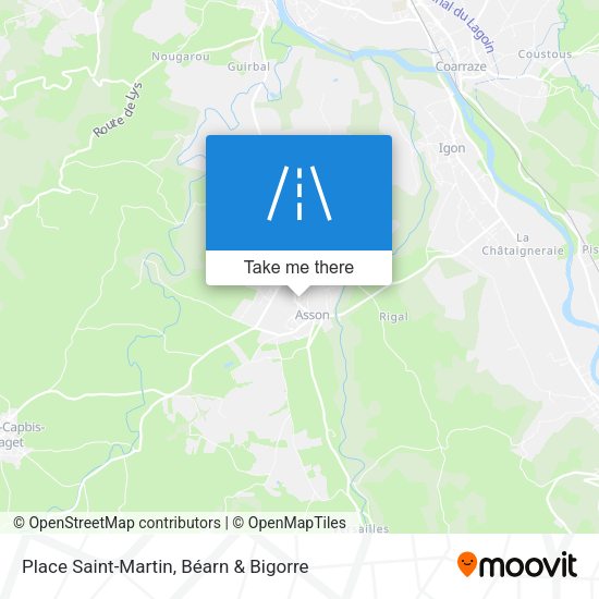 Place Saint-Martin map