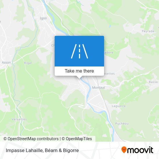 Impasse Lahaille map