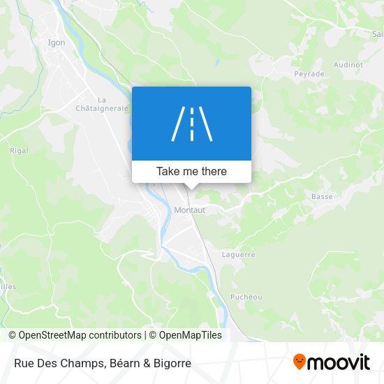 Rue Des Champs map