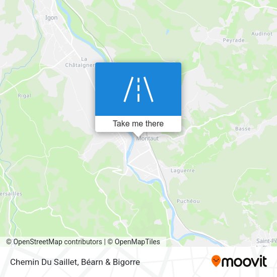 Chemin Du Saillet map