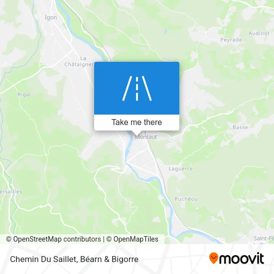 Chemin Du Saillet map