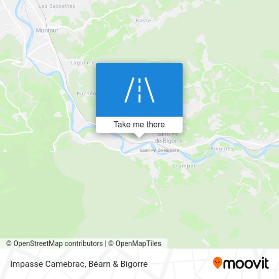 Impasse Camebrac map
