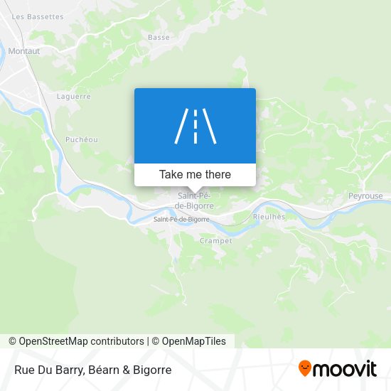 Rue Du Barry map