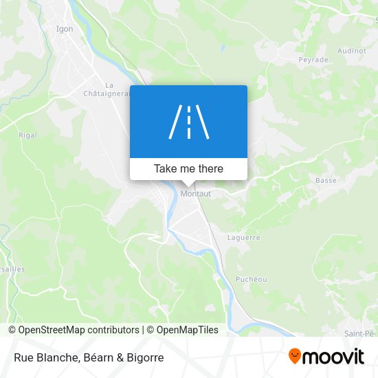 Rue Blanche map