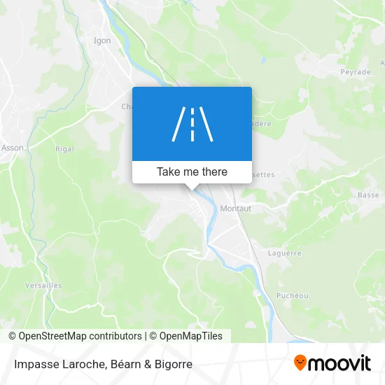 Impasse Laroche map