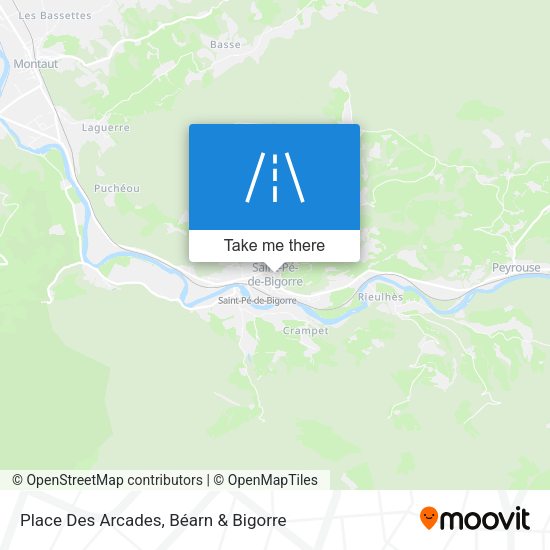 Place Des Arcades map