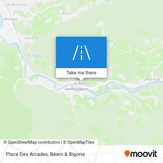 Place Des Arcades map