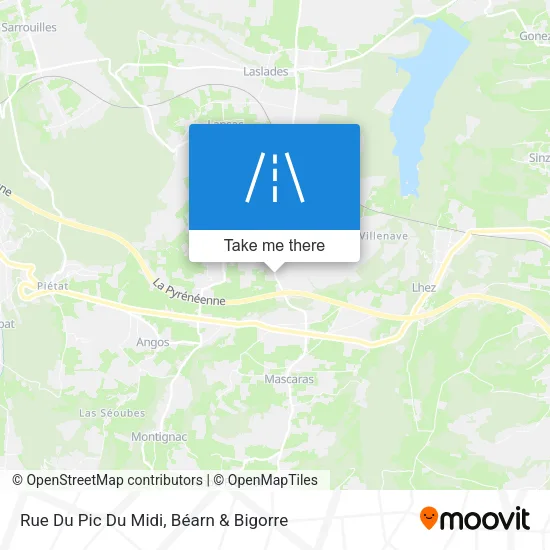 Rue Du Pic Du Midi map