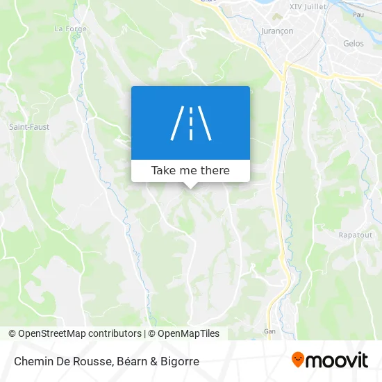 Chemin De Rousse map