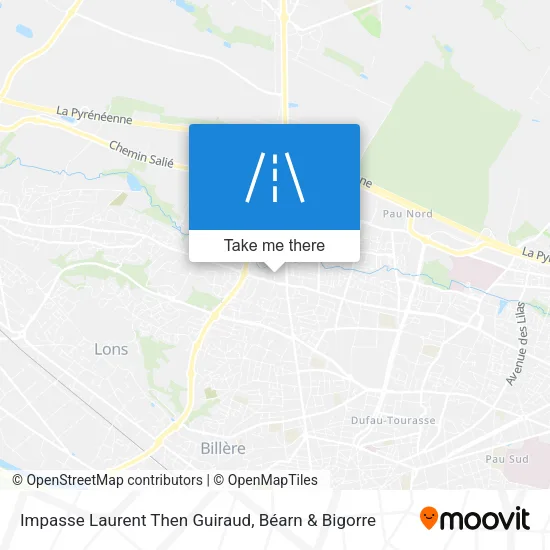 Impasse Laurent Then Guiraud map