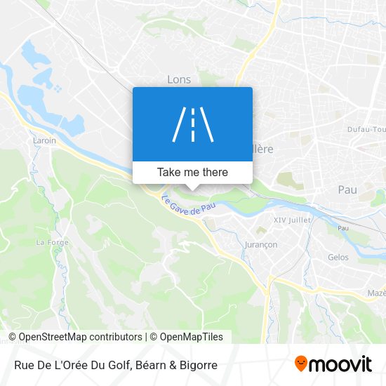 Rue De L'Orée Du Golf map