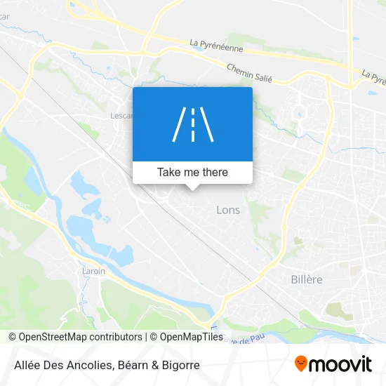 Allée Des Ancolies map