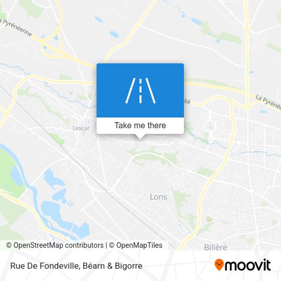 Rue De Fondeville map