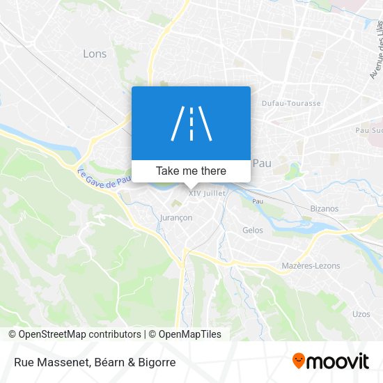 Rue Massenet map