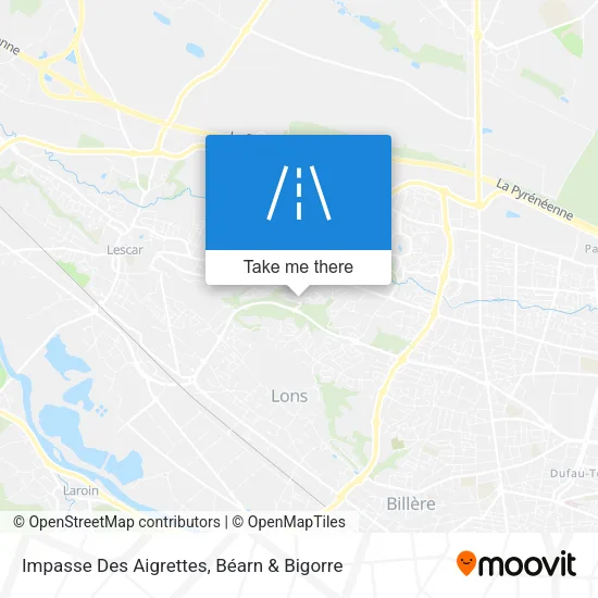 Impasse Des Aigrettes map