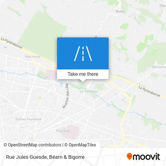 Rue Jules Guesde map