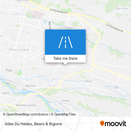 Allée Du Hédas map