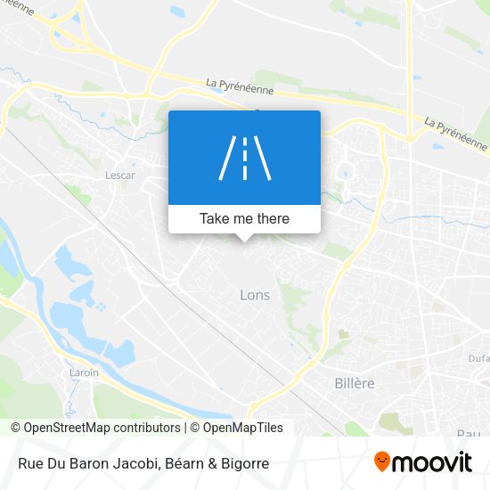 Rue Du Baron Jacobi map