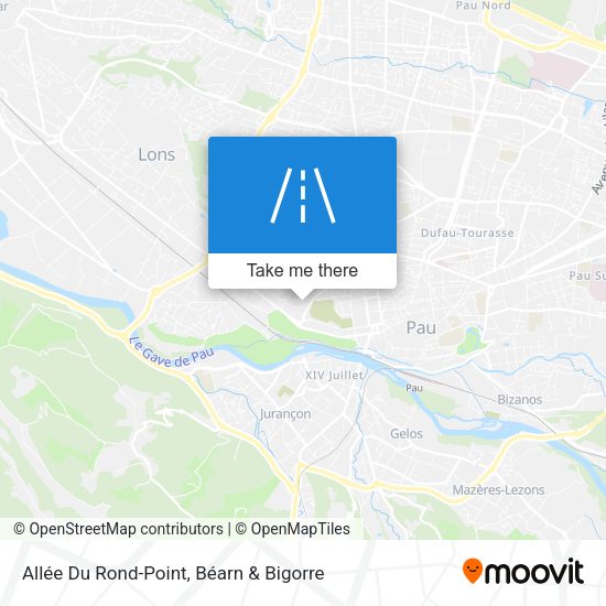 Allée Du Rond-Point map