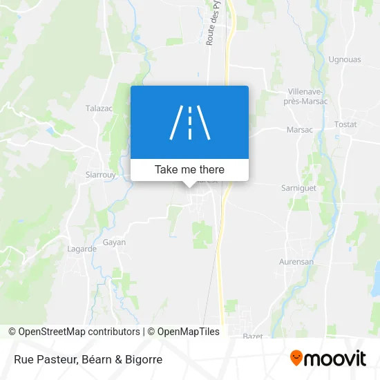 Rue Pasteur map