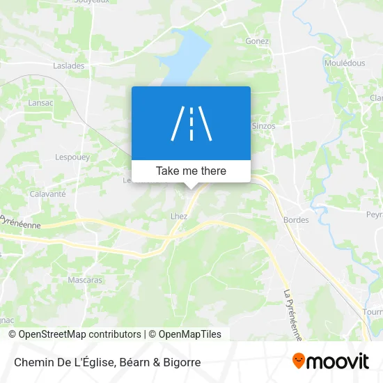 Chemin De L'Église map