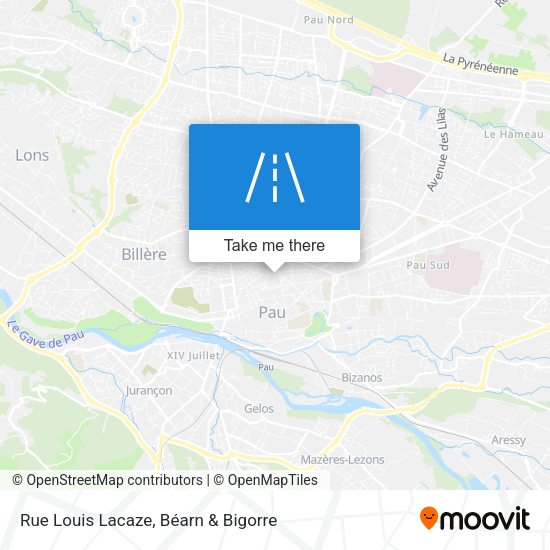 Rue Louis Lacaze map
