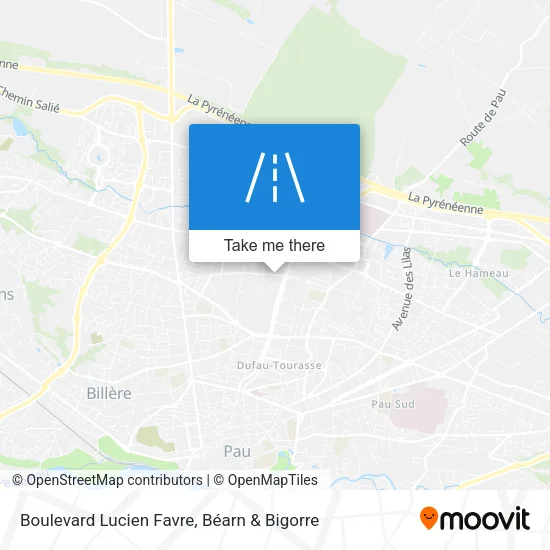 Boulevard Lucien Favre map