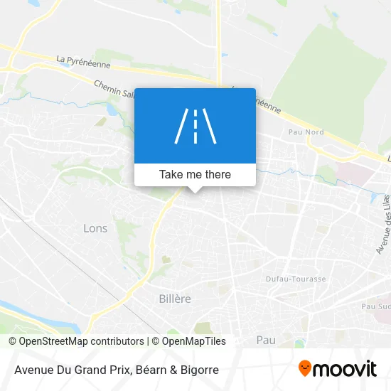 Avenue Du Grand Prix map