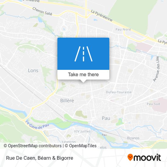 Rue De Caen map