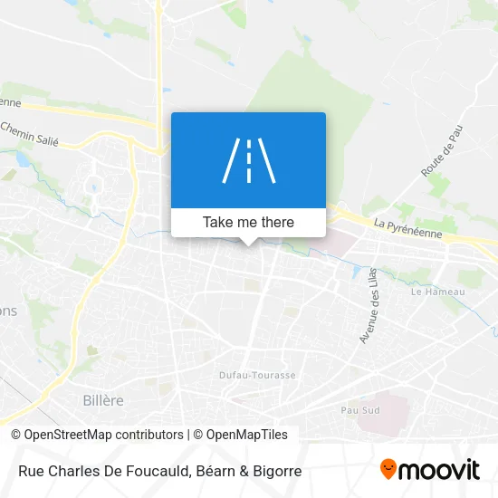 Rue Charles De Foucauld map