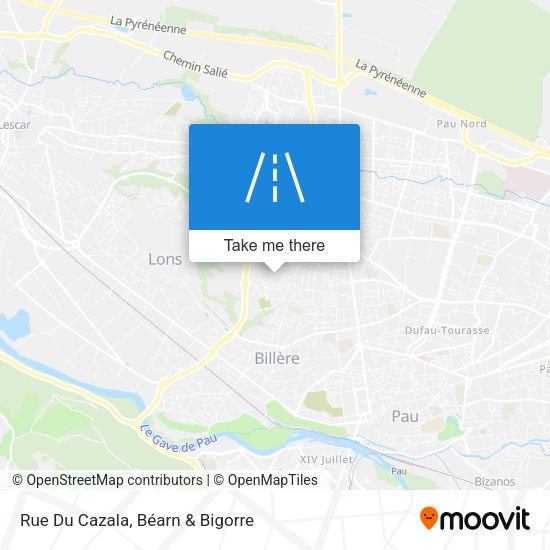 Rue Du Cazala map