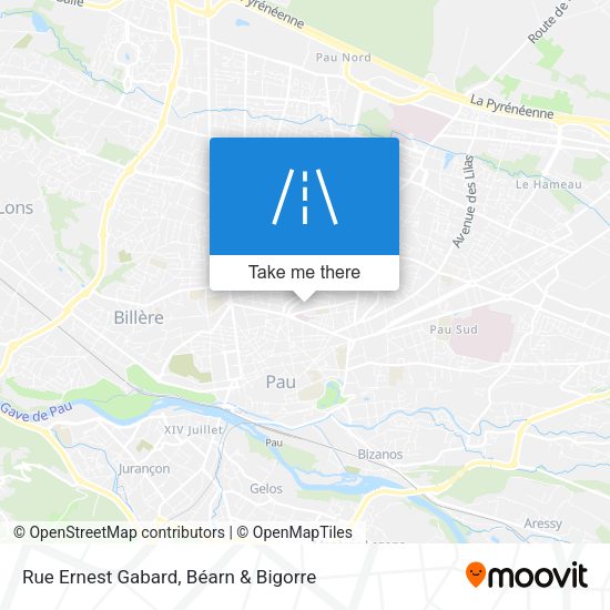 Rue Ernest Gabard map