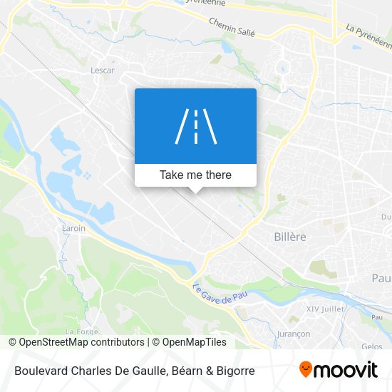 Boulevard Charles De Gaulle map