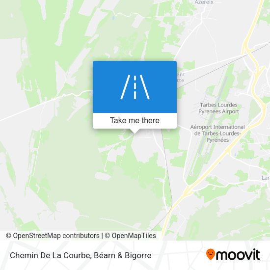 Chemin De La Courbe map