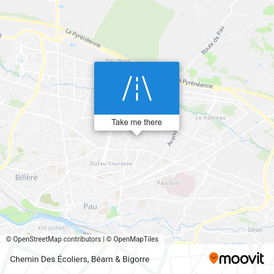 Chemin Des Écoliers map