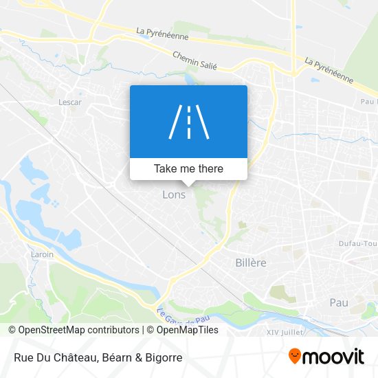 Rue Du Château map