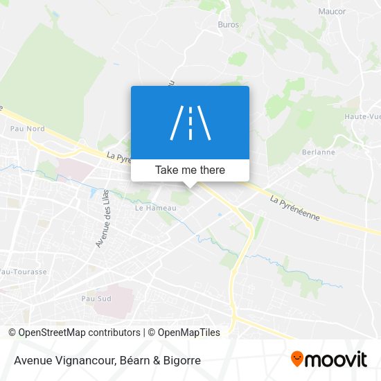 Avenue Vignancour map