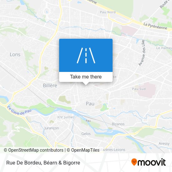 Rue De Bordeu map