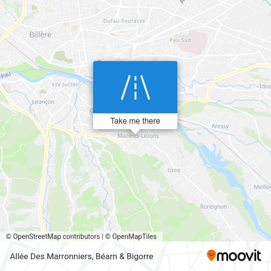 Allée Des Marronniers map
